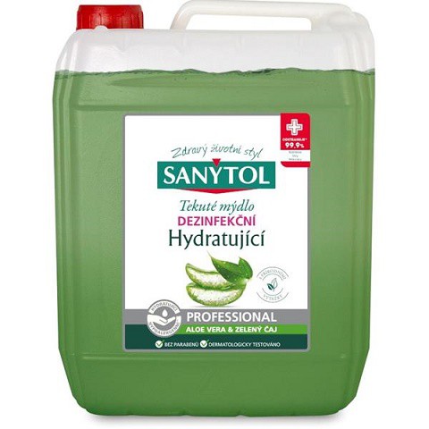 Sanytol dez. mýdlo 5l | Toaletní mycí prostředky - Tekutá mýdla - Bez dávkovače